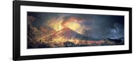 Eruption of Vesuvius, 1770S-Pierre-Jacques Volaire-Framed Giclee Print