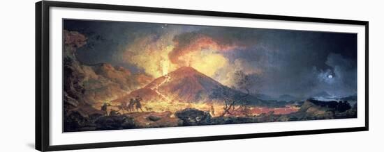 Eruption of Vesuvius, 1770S-Pierre-Jacques Volaire-Framed Giclee Print