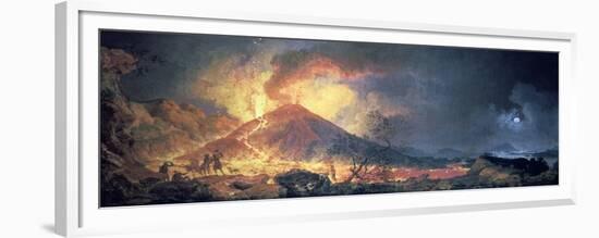 Eruption of Vesuvius, 1770S-Pierre-Jacques Volaire-Framed Giclee Print
