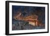 Eruption of Vesuvius, 1776-null-Framed Giclee Print