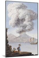 Eruption of Vesuvius, 1776-Sir William Hamilton-Mounted Giclee Print
