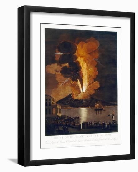 Eruption of Vesuvius, 1779-Miriam and Ira Wallach-Framed Photographic Print