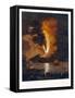 Eruption of Vesuvius, 1779-Miriam and Ira Wallach-Framed Stretched Canvas