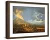 Eruption of Vesuvius from the Slopes of the Crater-Carlo Bonavia-Framed Giclee Print