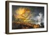Eruption of Vesuvius in 1771, 1779-Pierre Jacques Volaire-Framed Giclee Print