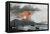 Eruption of Vesuvius, Italy, C1815-null-Framed Stretched Canvas