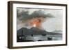 Eruption of Vesuvius, Italy, C1815-null-Framed Giclee Print