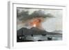 Eruption of Vesuvius, Italy, C1815-null-Framed Giclee Print