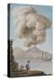 Eruption of Vesuvius, Monday 9th August 1779-Pietro Fabris-Stretched Canvas