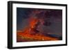 Eruption of Vesuvius.-Joseph Wright of Derby-Framed Giclee Print