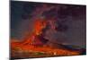 Eruption of Vesuvius.-Joseph Wright of Derby-Mounted Giclee Print