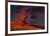 Eruption of Vesuvius.-Joseph Wright of Derby-Framed Giclee Print