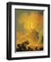 Eruption of Vesuvius-Pierre-Jacques Volaire-Framed Giclee Print