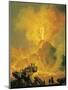 Eruption of Vesuvius-Pierre-Jacques Volaire-Mounted Giclee Print
