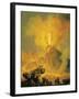 Eruption of Vesuvius-Pierre-Jacques Volaire-Framed Giclee Print