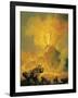 Eruption of Vesuvius-Pierre-Jacques Volaire-Framed Giclee Print