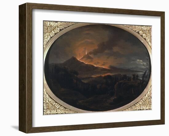 Eruption of Vesuvius-Michael Wutky-Framed Giclee Print