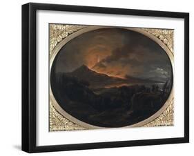 Eruption of Vesuvius-Michael Wutky-Framed Giclee Print