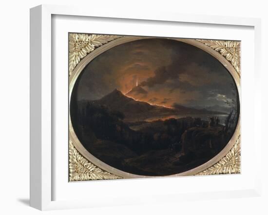 Eruption of Vesuvius-Michael Wutky-Framed Giclee Print