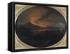 Eruption of Vesuvius-Michael Wutky-Framed Stretched Canvas