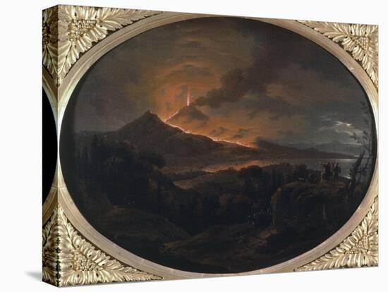 Eruption of Vesuvius-Michael Wutky-Stretched Canvas