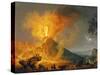 Eruption of Vesuvius-Pierre-Jacques Volaire-Stretched Canvas