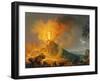 Eruption of Vesuvius-Pierre-Jacques Volaire-Framed Giclee Print