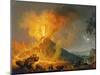 Eruption of Vesuvius-Pierre-Jacques Volaire-Mounted Giclee Print