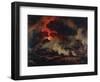 Eruption of Vesuvius-Pierre Henri de Valenciennes-Framed Giclee Print