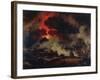 Eruption of Vesuvius-Pierre Henri de Valenciennes-Framed Giclee Print