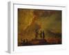 Eruption of Vesuvius-Pierre-Jacques Volaire-Framed Giclee Print