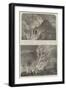 Eruption of Vesuvius-null-Framed Giclee Print