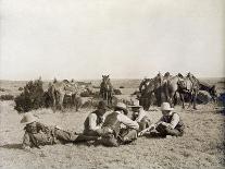 Texas: Cowboy, c1910-Erwin Evans Smith-Framed Stretched Canvas