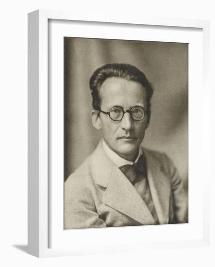 Erwin Schrodinger Austrian Physicist-null-Framed Photographic Print