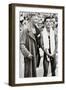 Erwin Sietas and Tetsuo Hamuro at the Berlin Olympics, 1936, Erwin Sietas (-null-Framed Photographic Print