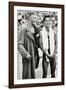 Erwin Sietas and Tetsuo Hamuro at the Berlin Olympics, 1936, Erwin Sietas (-null-Framed Photographic Print