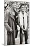 Erwin Sietas and Tetsuo Hamuro at the Berlin Olympics, 1936, Erwin Sietas (-null-Mounted Photographic Print