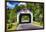 Erwinna Covered Bridge, Pennsylvania-George Oze-Framed Photographic Print