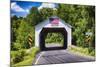 Erwinna Covered Bridge, Pennsylvania-George Oze-Mounted Photographic Print
