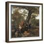 Erysichthon Sells His Daughter Mestra, 1660-Jan Havicksz Steen-Framed Giclee Print