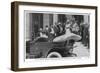 Erzherzog Franz Ferdinand and His Wife Leave Sarajevo Town Hall for Their Last Car Ride-Haeckel-Framed Art Print