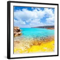 Es Calo De San Agusti in Formentera Balearic Islands-Natureworld-Framed Photographic Print