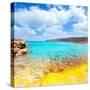 Es Calo De San Agusti in Formentera Balearic Islands-Natureworld-Stretched Canvas