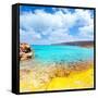 Es Calo De San Agusti in Formentera Balearic Islands-Natureworld-Framed Stretched Canvas