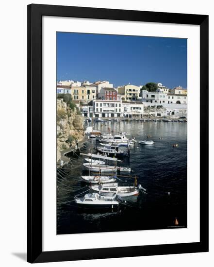 Es Castell, Menorca (Minorca), Balearic Islands, Spain, Mediterranean-G Richardson-Framed Photographic Print