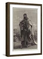 Es Salaam, Sheikh Michael El Musrab, Anazeh, at Palmyra-Carl Haag-Framed Giclee Print