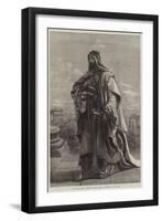 Es Salaam, Sheikh Michael El Musrab, Anazeh, at Palmyra-Carl Haag-Framed Giclee Print