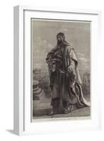 Es Salaam, Sheikh Michael El Musrab, Anazeh, at Palmyra-Carl Haag-Framed Giclee Print