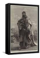 Es Salaam, Sheikh Michael El Musrab, Anazeh, at Palmyra-Carl Haag-Framed Stretched Canvas