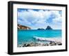 Es Vedra Island of Ibiza View from Cala D Hort in Balearic Islands-Natureworld-Framed Photographic Print